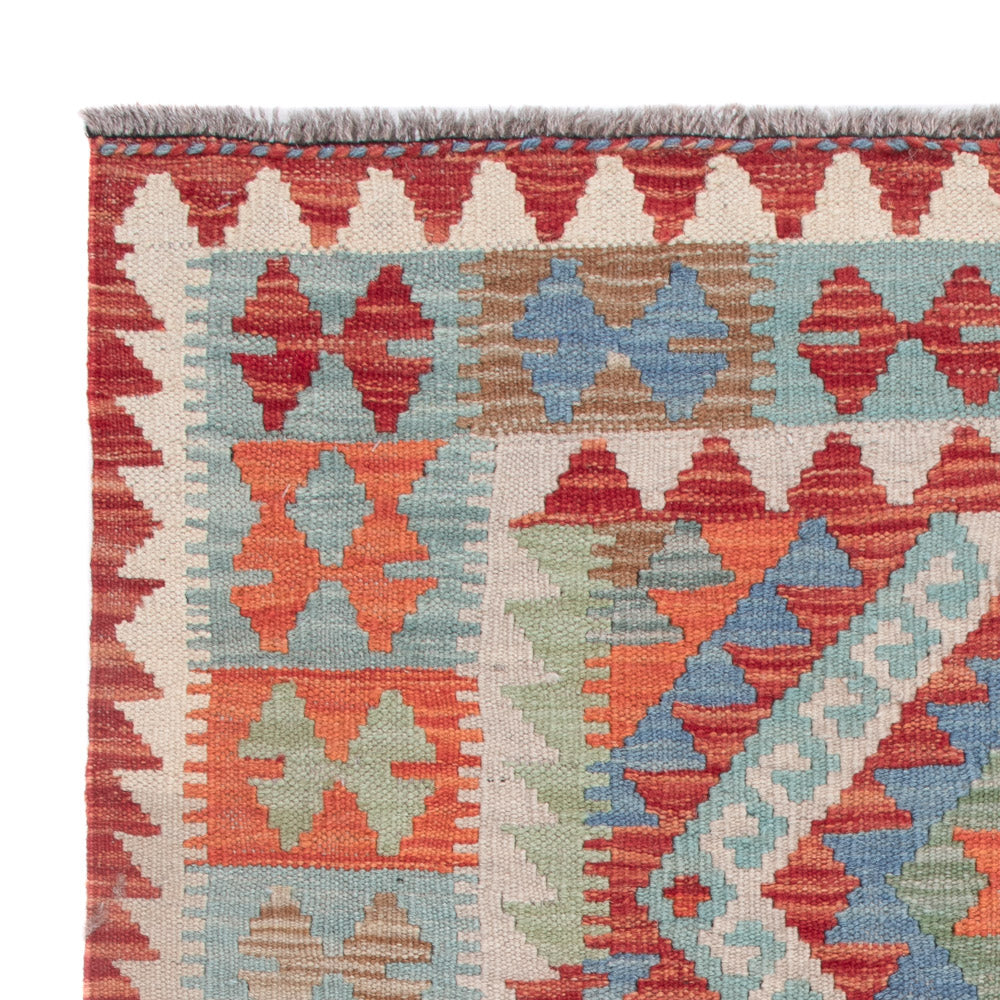 Kilim Maimana Tæppe 113x89cm - Uldtæppe