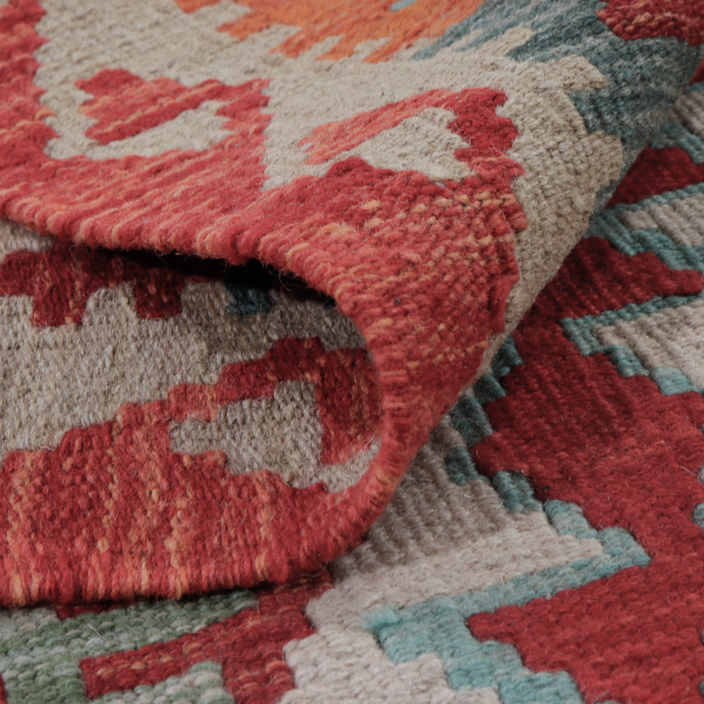 Kelim Teppich - Splash - 120 x 81 cm - mehrfarbig