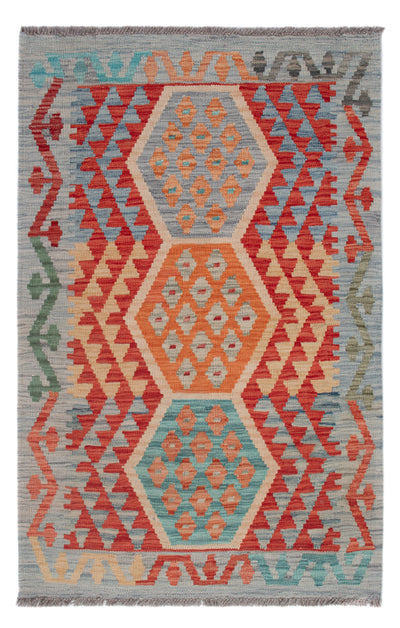 Kilim Maimana Tæppe 85x128cm - Uldtæppe
