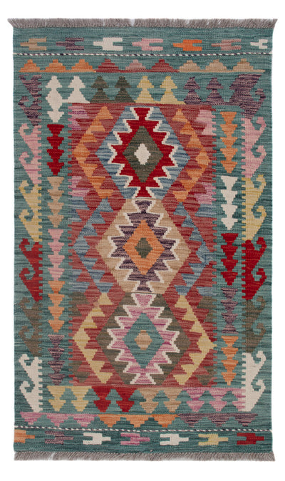 Kilim Maimana Tæppe 74x127cm - Uldtæppe