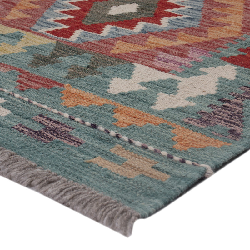 Kilim Maimana Tæppe 74x127cm - Uldtæppe