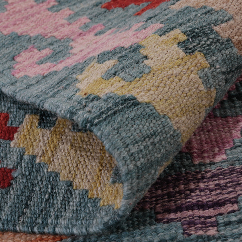 Kilim Maimana Tæppe 74x127cm - Uldtæppe