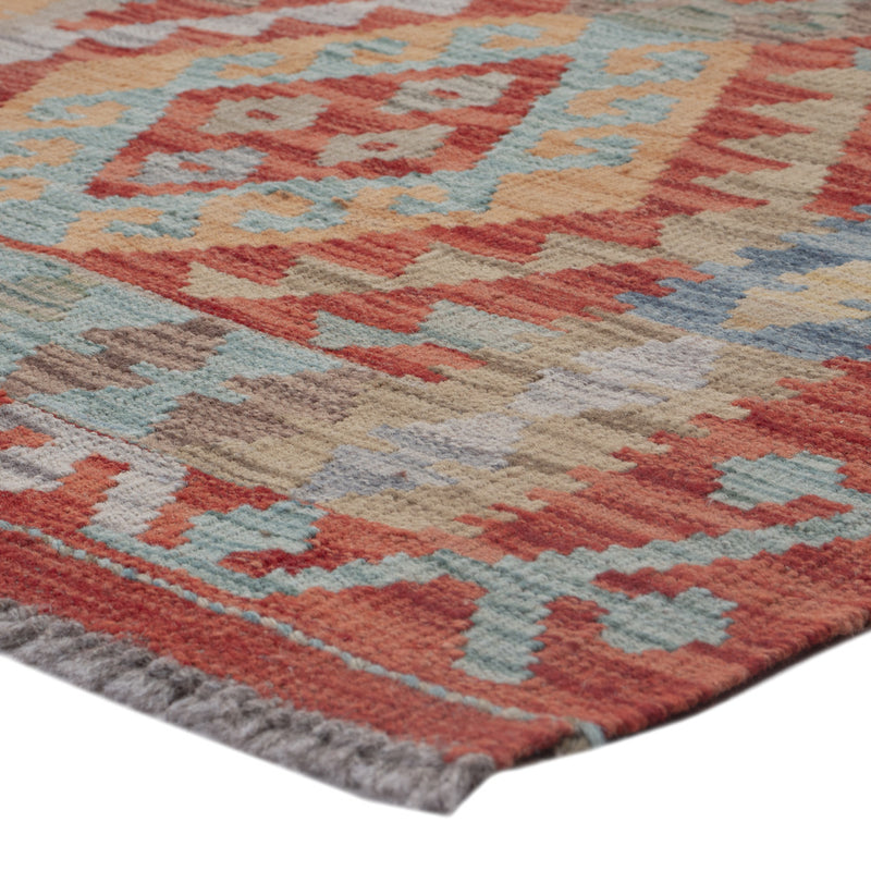 Kelim Teppich - Splash - 136 x 82 cm - mehrfarbig