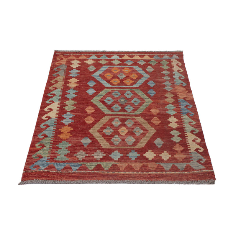 Kilim Maimana Tæppe 126x80cm - Uldtæppe