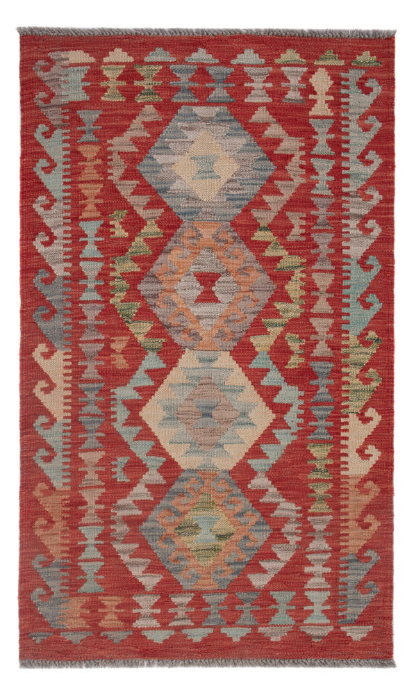 Kilim Maimana Tæppe 74x128cm - Uldtæppe