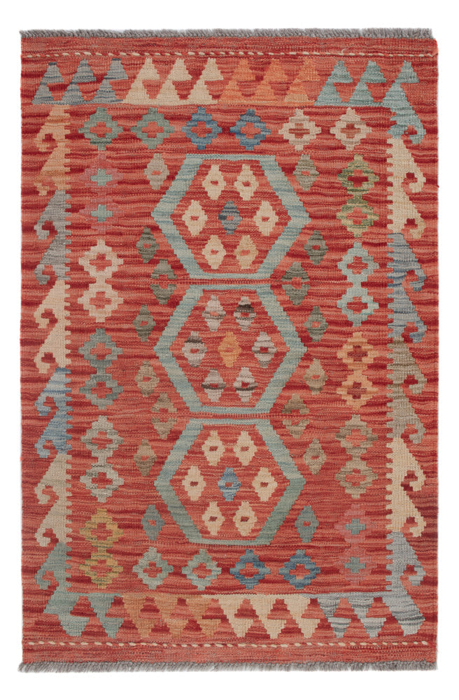 Kilim Maimana Tæppe 120x79cm - Uldtæppe