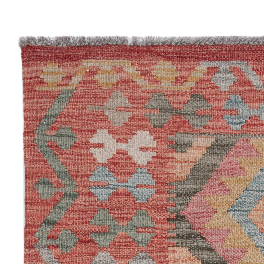 Kilim Maimana Tæppe 131x76cm - Uldtæppe