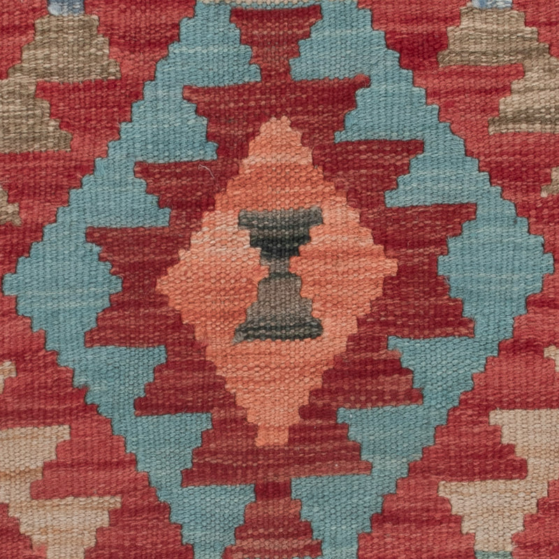 Kelim Teppich - Splash - 122 x 76 cm - mehrfarbig