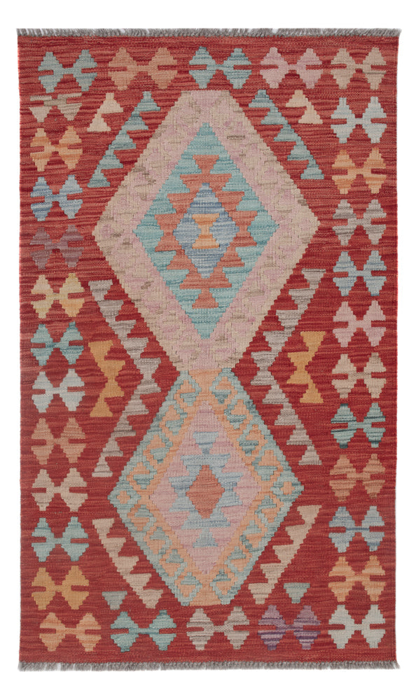 Kilim Maimana Tæppe 78x129cm - Uldtæppe