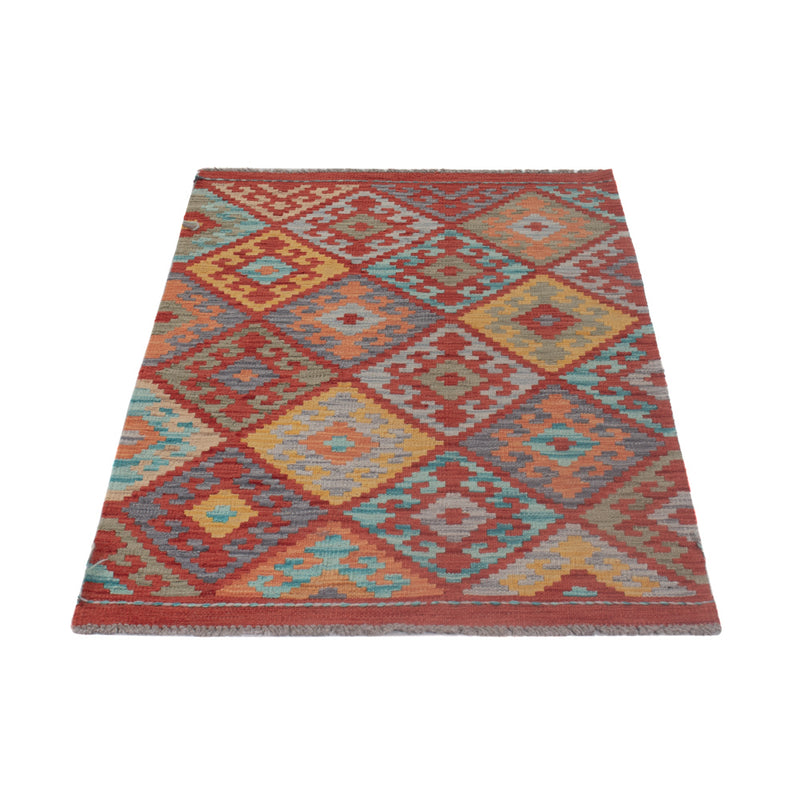 Kilim Maimana Tæppe 79x130cm - Uldtæppe