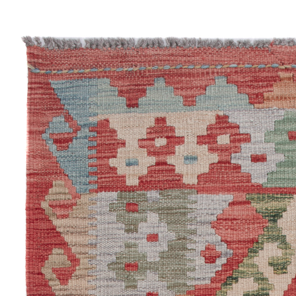 Kelim Teppich - Splash - 123 x 79 cm - mehrfarbig