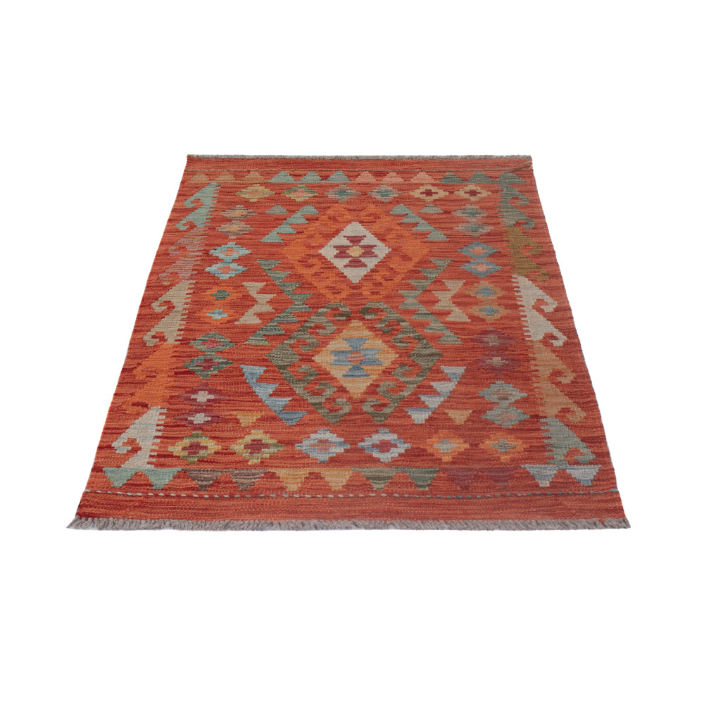 Kelim Teppich - Splash - 124 x 81 cm - mehrfarbig