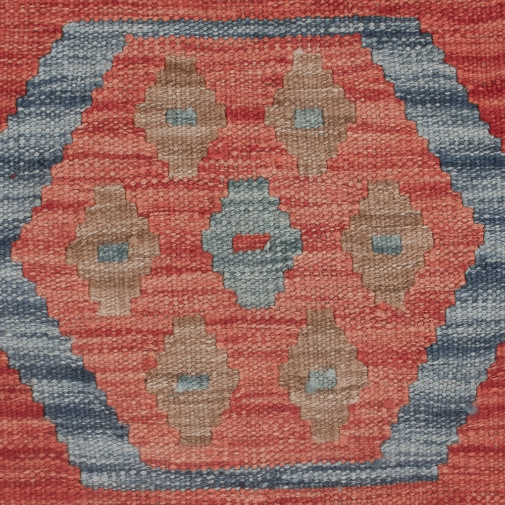 Kelim Teppich - Splash - 124 x 80 cm - mehrfarbig