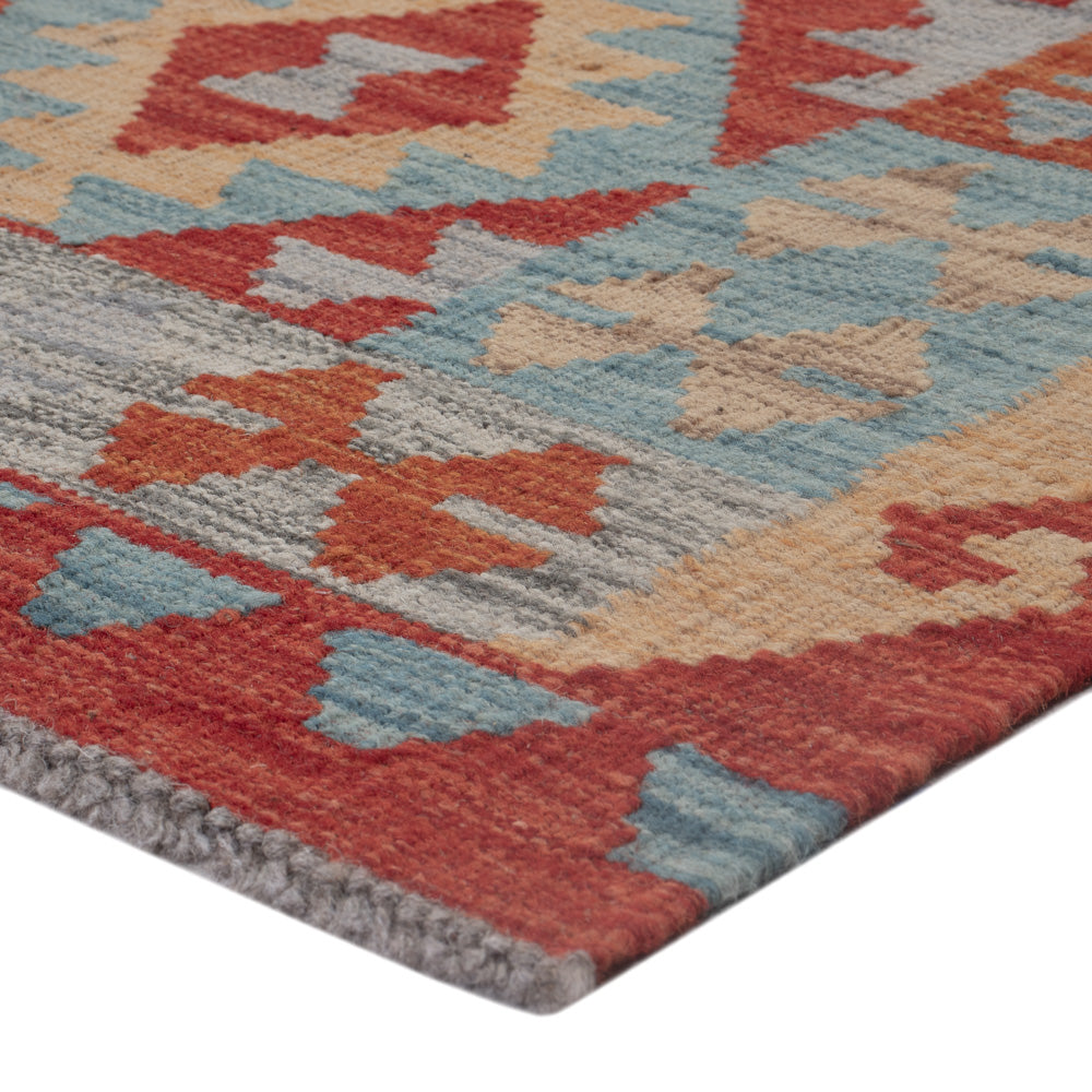 Kelim Teppich - Splash - 123 x 76 cm - mehrfarbig