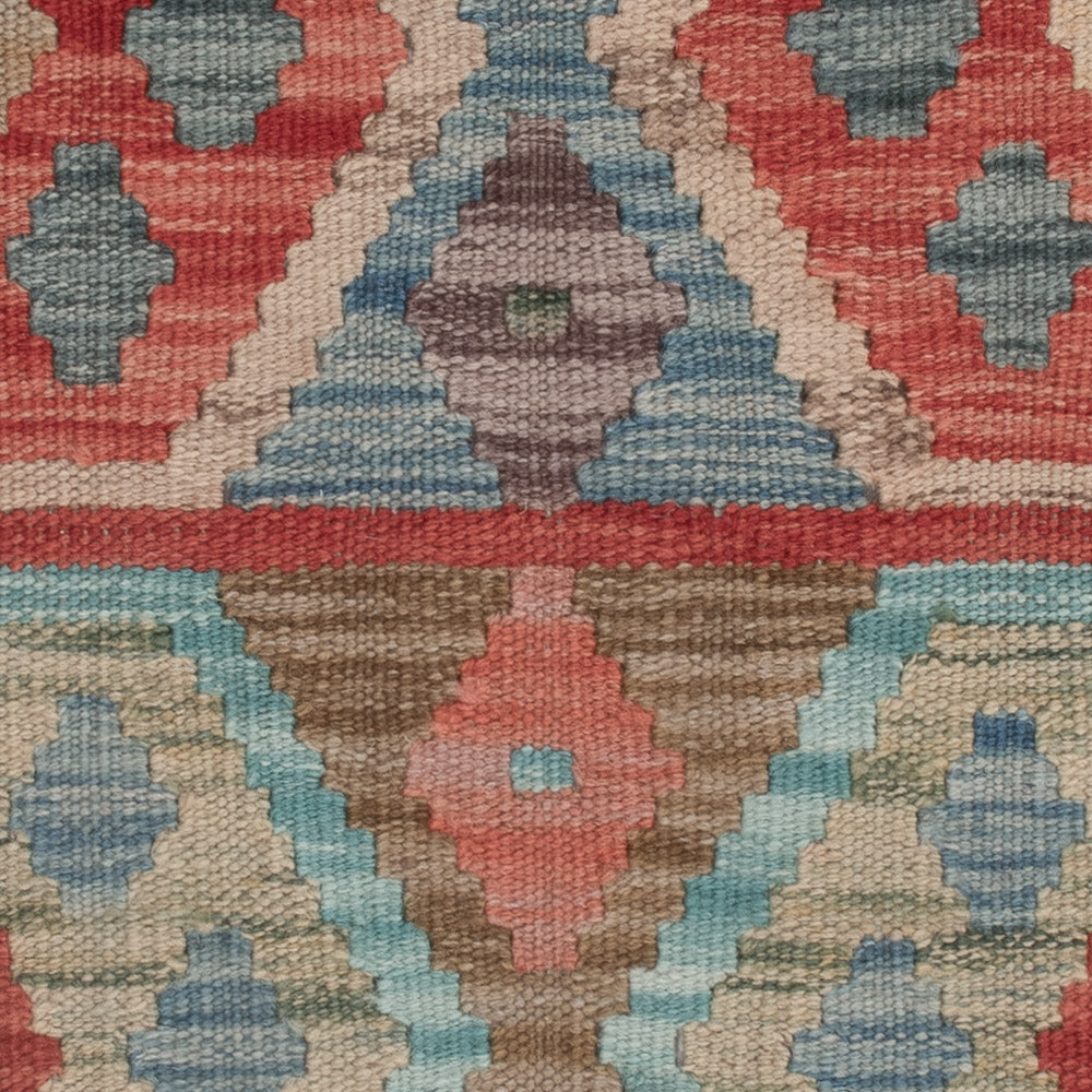 Kelim Teppich - Splash - 124 x 72 cm - mehrfarbig