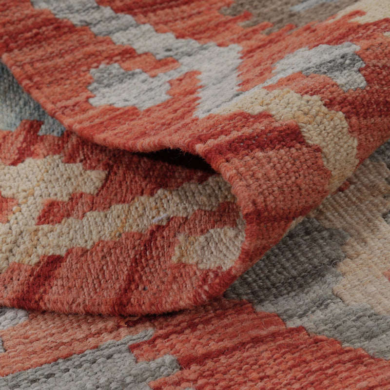 Kelim Teppich - Splash - 123 x 82 cm - mehrfarbig