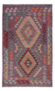 Kilim Maimana Tæppe 78x126cm - Uldtæppe - flerfarvet