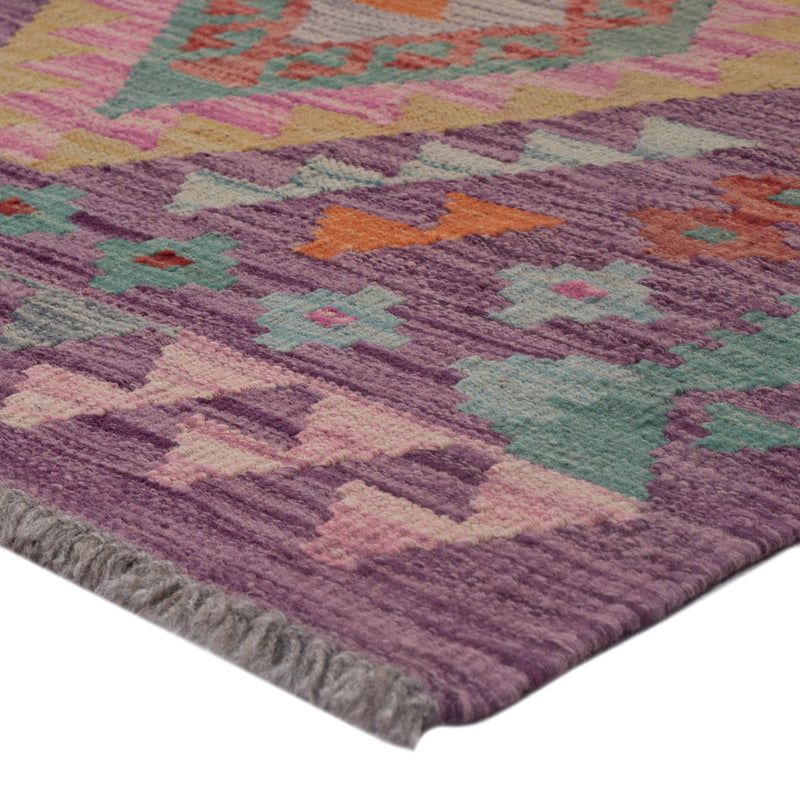 Kilim Maimana Tæppe 78x126cm - Uldtæppe - flerfarvet