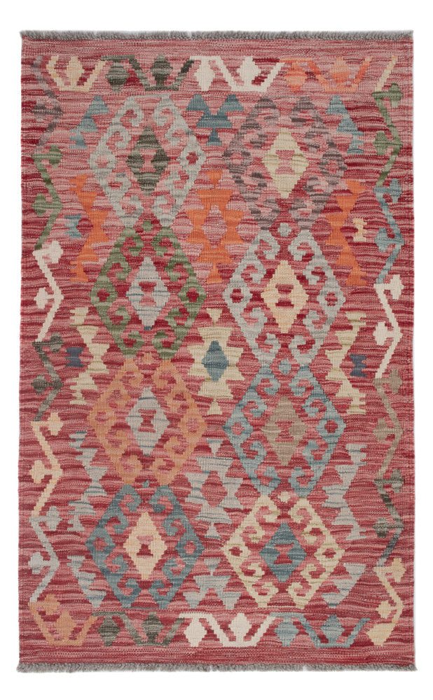 Kilim Maimana Tæppe 126x81cm - Uldtæppe