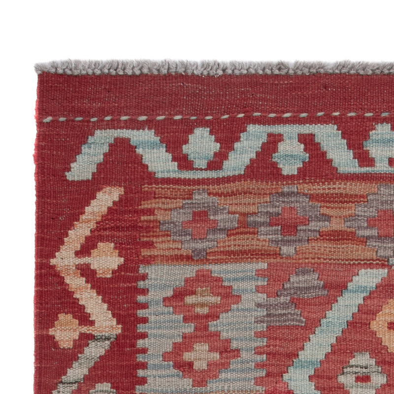 Kelim Teppich - Splash - 123 x 79 cm - mehrfarbig