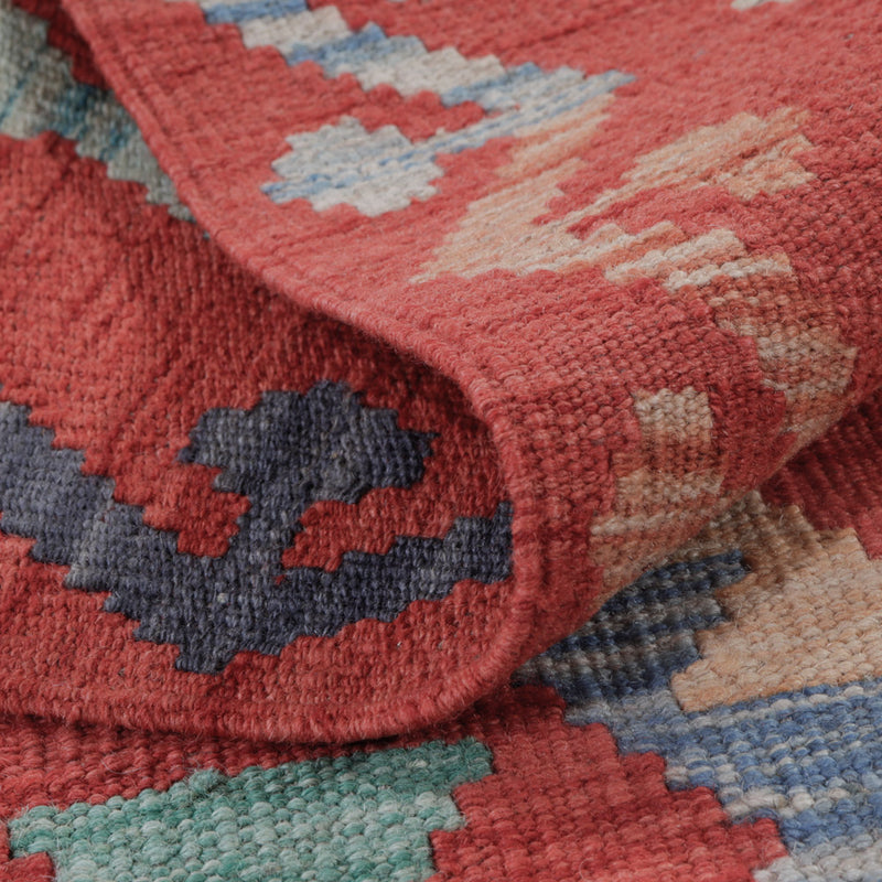 Kelim Teppich - Splash - 124 x 81 cm - mehrfarbig