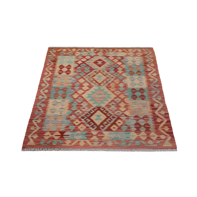 Kilim Maimana Tæppe 127x88cm - Uldtæppe