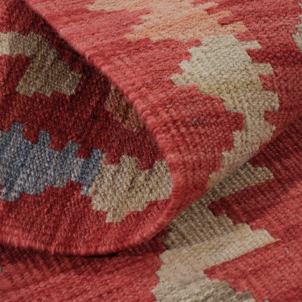 Kelim Teppich - Splash - 121 x 74 cm - mehrfarbig