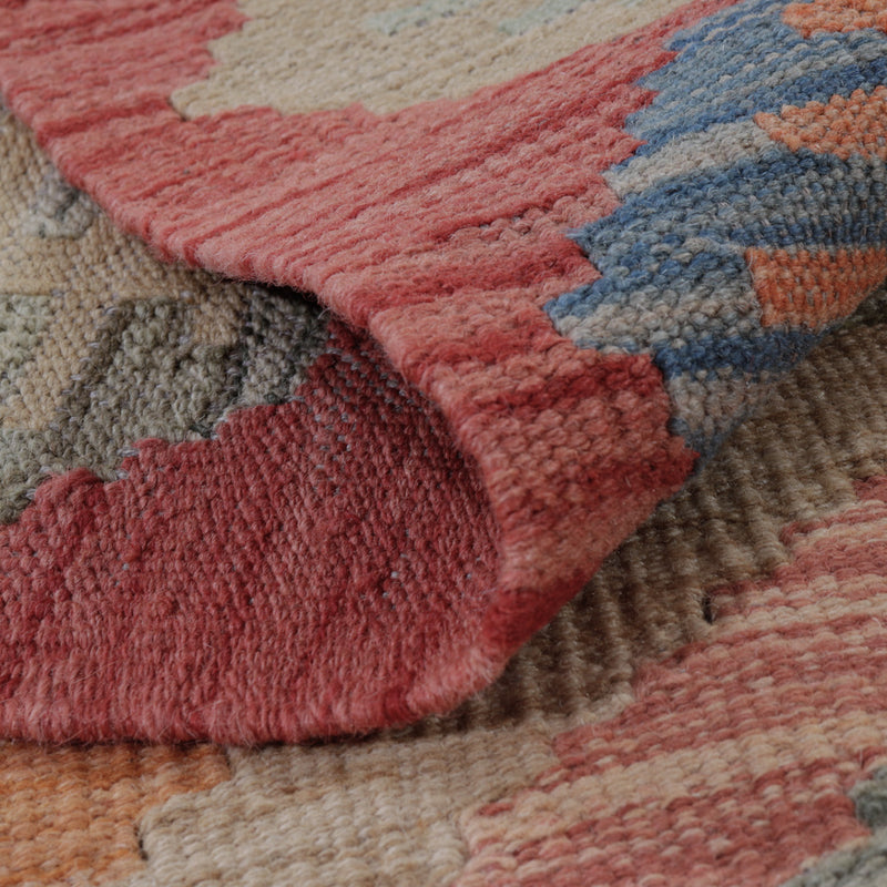 Kelim Teppich - Splash - 117 x 79 cm - mehrfarbig