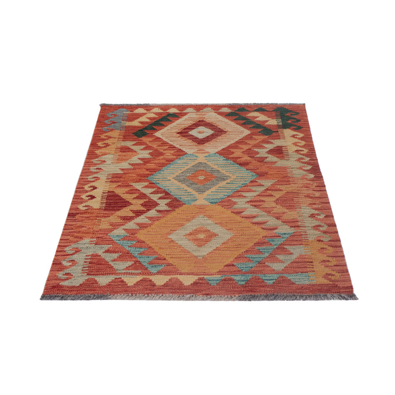 Kelim Teppich - Splash - 113 x 80 cm - mehrfarbig