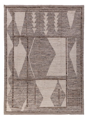 Berber Teppich - 349 x 253 cm - dunkelgrau