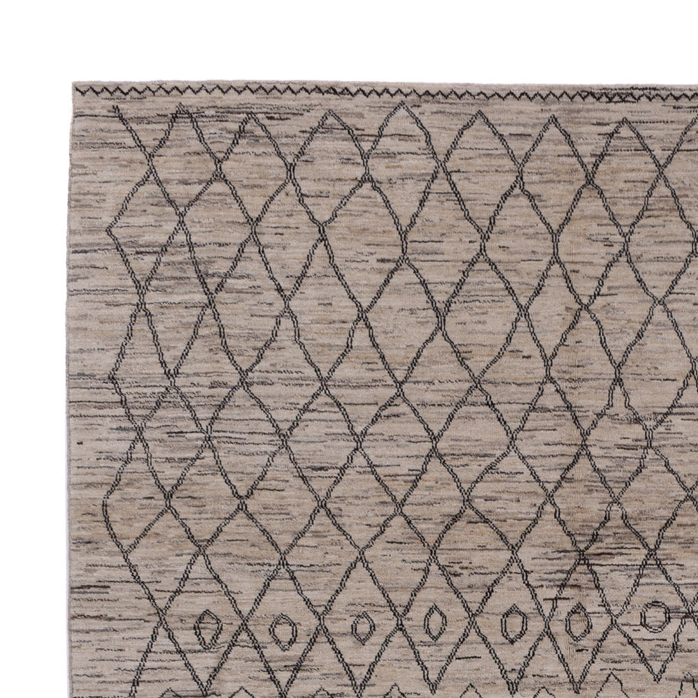 Berber tæppe 347x250cm - Uldtæppe