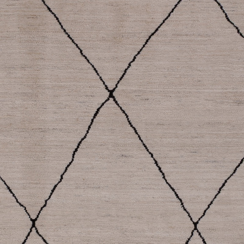 Berber Teppich - 345 x 247 cm - grau