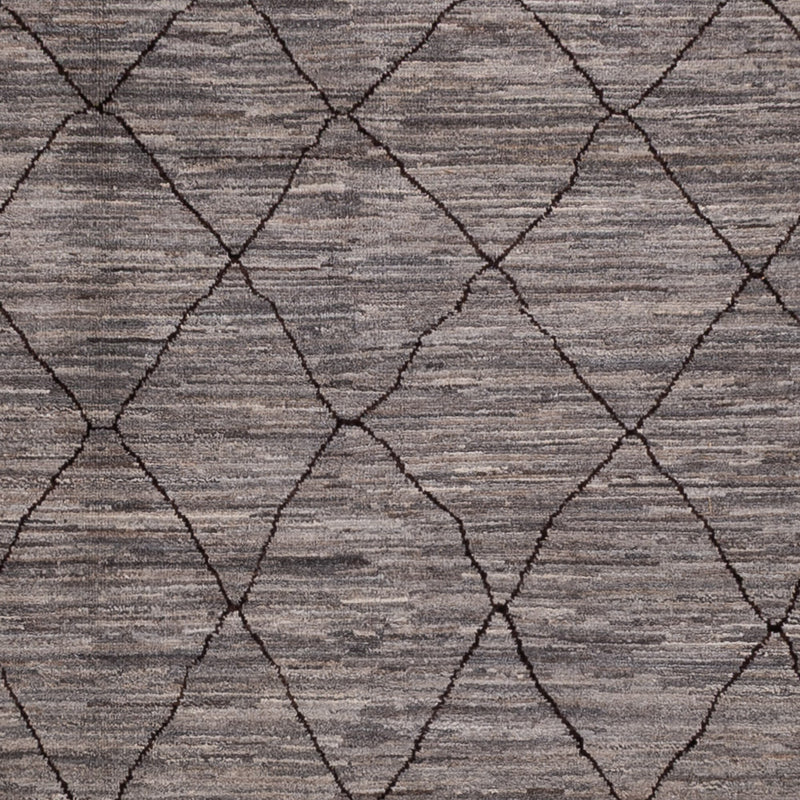 Berber Teppich - 344 x 256 cm - dunkelgrau