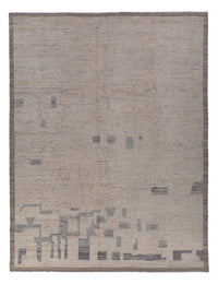 Berber Teppich - 343 x 256 cm - grau