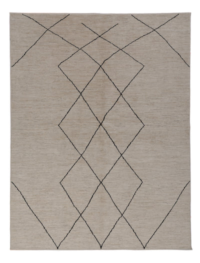 Berber tæppe 175x235cm - Uldtæppe