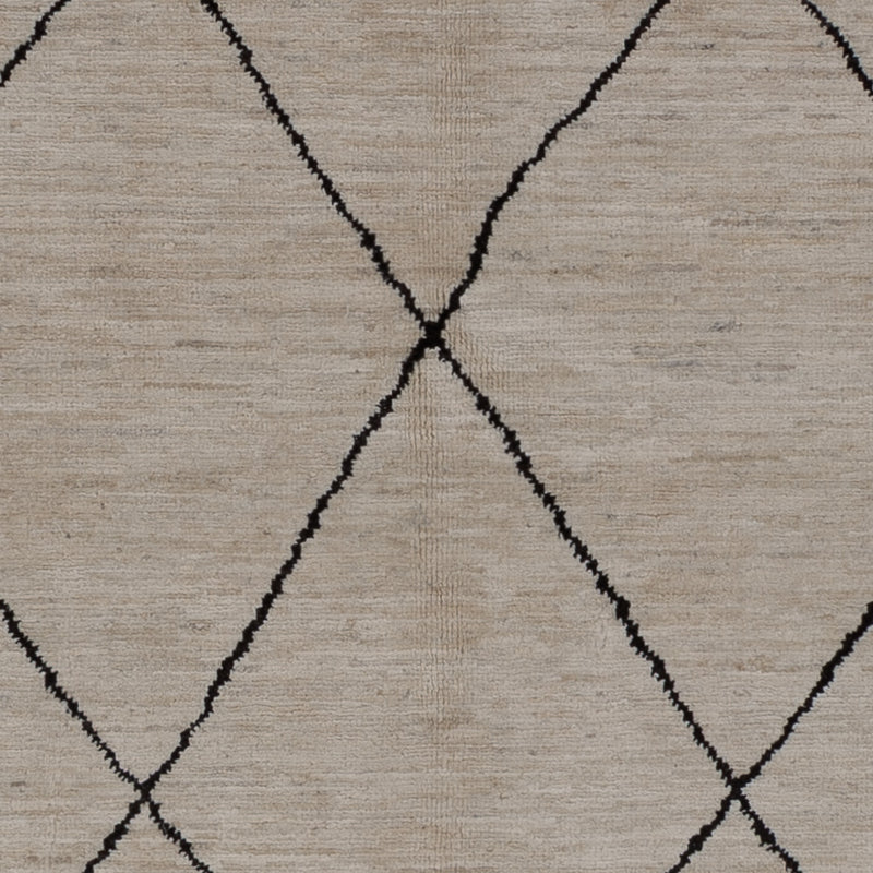 Berber Teppich - 235 x 175 cm - grau