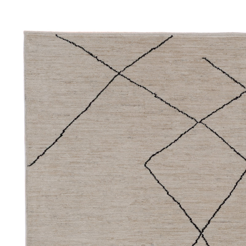 Berber Teppich - 235 x 175 cm - grau