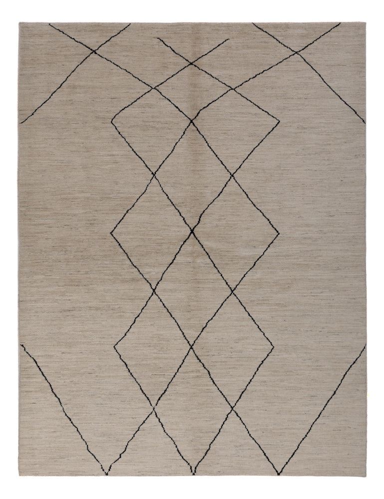 Berber tæppe 235x175cm - Uldtæppe