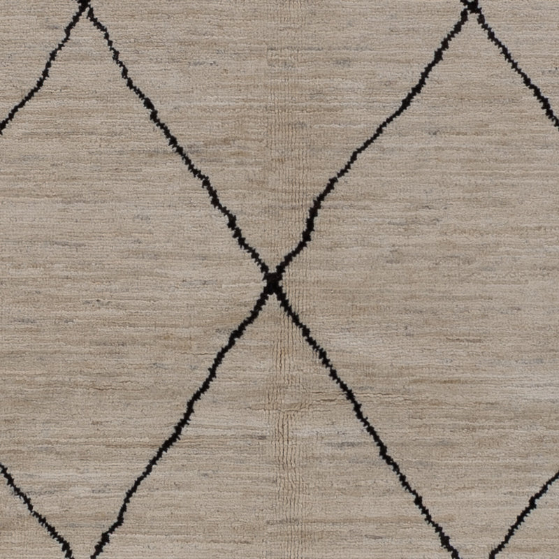 Berber tæppe 235x175cm - Uldtæppe