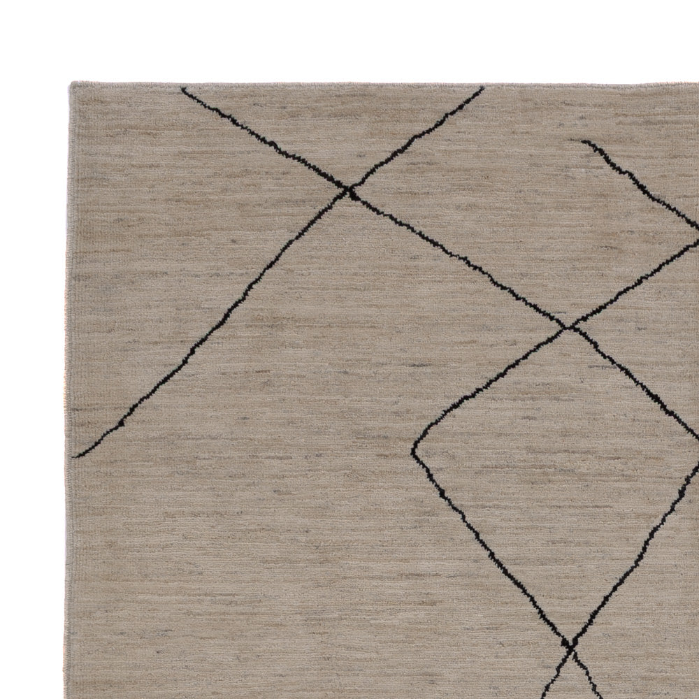 Berber tæppe 235x175cm - Uldtæppe