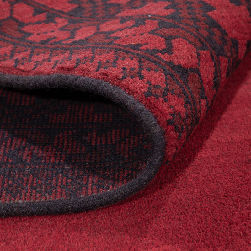 Afghan Teppich - Filpa - 200 x 150 cm - rot