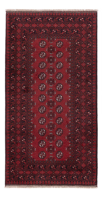 Läufer Afghan - Filpa - 190 x 98 cm - dunkelrot