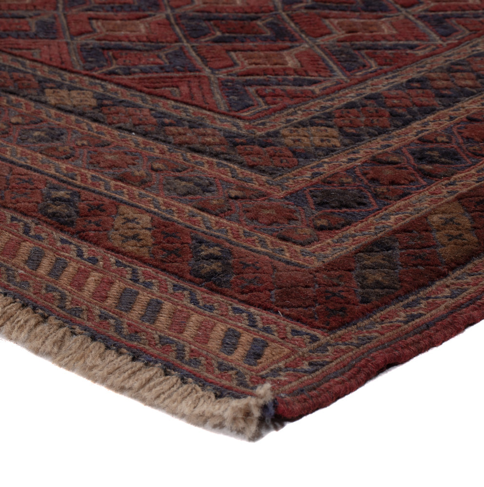 Kelim Teppich - Oriental - 195 x 152 cm - dunkelbeige