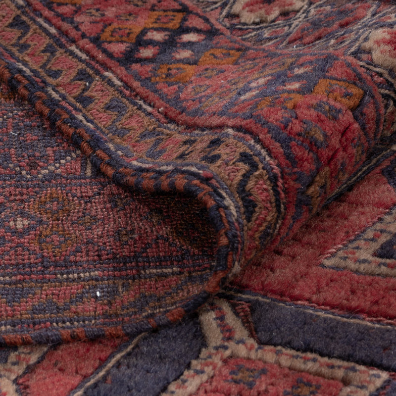 Kelim Teppich - Oriental - 188 x 142 cm - dunkelrot