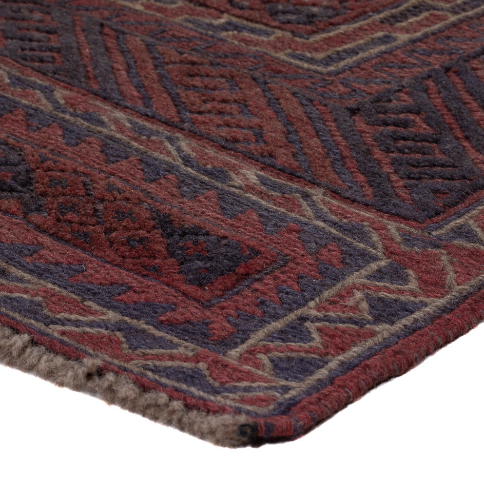 Kelim Teppich - Oriental - 197 x 155 cm - dunkelbeige