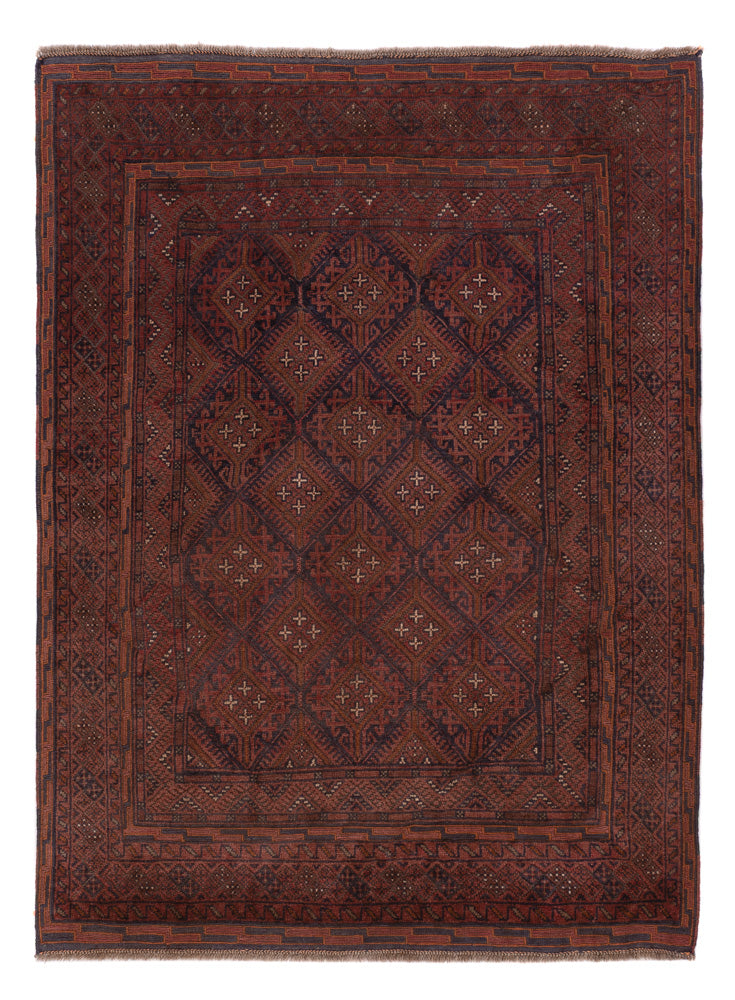 Läufer Kelim - Oriental - 188 x 156 cm - dunkelbeige