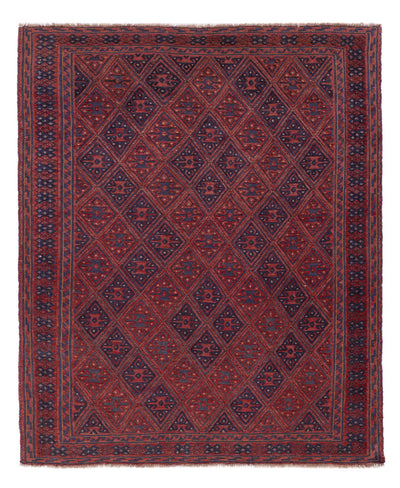 Afghansk kilim Tæppe 159x194cm