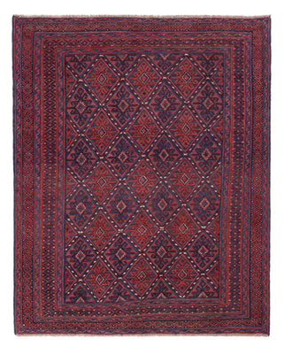 Kelim Teppich - Oriental - 191 x 145 cm - dunkelrot