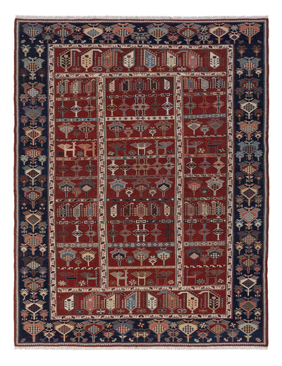 Afghansk kilim Tæppe 188x242cm
