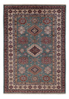 Kazak Tæppe 171x240cm - Orientalsk tæppe - Rektangulær / Benzinblå / 171 x 240 cm Rektangulær